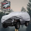 Silvershield Outdoor Car Cover for Jeep Wrangler 2018 - Current (2-Door JL) LC - Grey-1