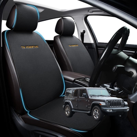 Car Front Seat Cushion Pad for Jeep Wrangler 2006 - 2018 (4-Door JK) - Pressure Relief - 27 x 26 x 10 cm