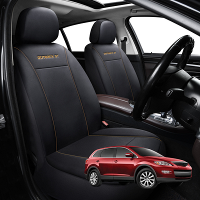 Car Front Seat Cover for Mazda CX-9 2007 - 2016 (TB) - Black - 27 x 26 x 10 cm