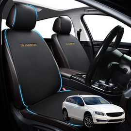 Car Front Seat Cushion Pad for Volvo V60 2015 - 2018 Cross Country - Pressure Relief - 27 x 26 x 10 cm