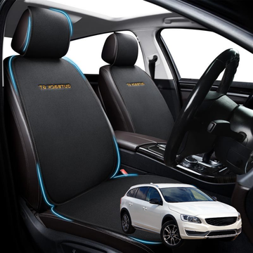 Car Front Sideless Seat Cushion for Volvo V60 2015 - 2018 Cross Country - Pressure Relief - 27 x 26 x 10 cm