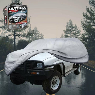 Silvershield Outdoor Car Cover for Mitsubishi Triton Single Cab 1996 - 2006 (MK) XL - Grey