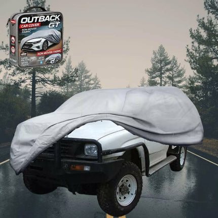 Silvershield Outdoor Car Cover for Mitsubishi Triton Single Cab 1996 - 2006 (MK) XL - Grey