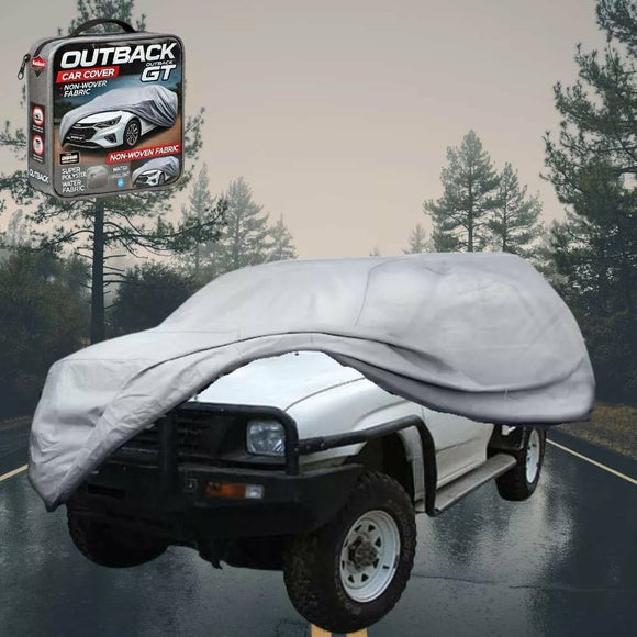 Silvershield Outdoor Car Cover for Mitsubishi Triton Single Cab 1996 - 2006 (MK) XL - Grey