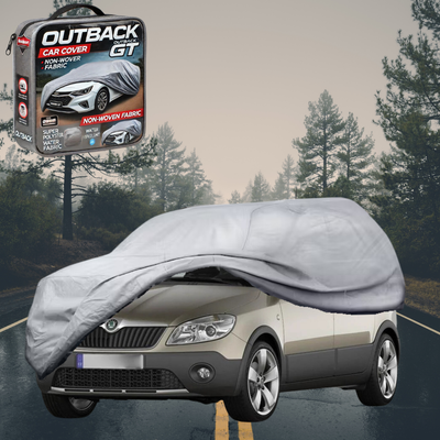 Silvershield Outdoor Car Cover for Skoda Roomster 2006 - 2015 (5J) LC - Grey