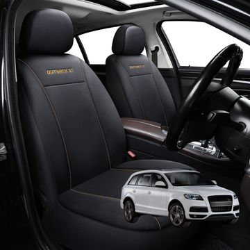 Car Front Seat Cover for Audi Q7 SQ7 2005 - 2015 4L - Black - 27 x 26 x 10 cm