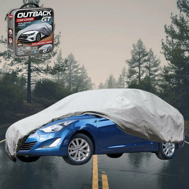 Silvershield Outdoor Car Cover for Hyundai Elantra 2011 - 2015 MD - L - Grey