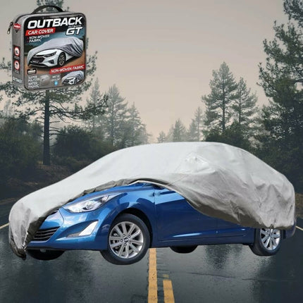 Silvershield Outdoor Car Cover for Hyundai Elantra 2011 - 2015 MD L - Grey