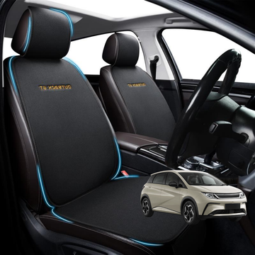 Car Front Sideless Seat Cushion for BYD Dolphin 2023 - Current (Dynamic,Premium) - Pressure Relief - 27 x 26 x 10 cm