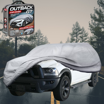 Silvershield Outdoor Car Cover for RAM 1500 Warlock II 2019 - Current (DT) - XXLC - Grey