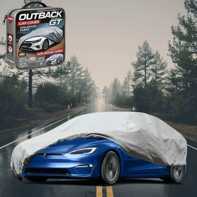 Silvershield Outdoor Car Cover for Tesla Model S 2022 - Current L - Grey