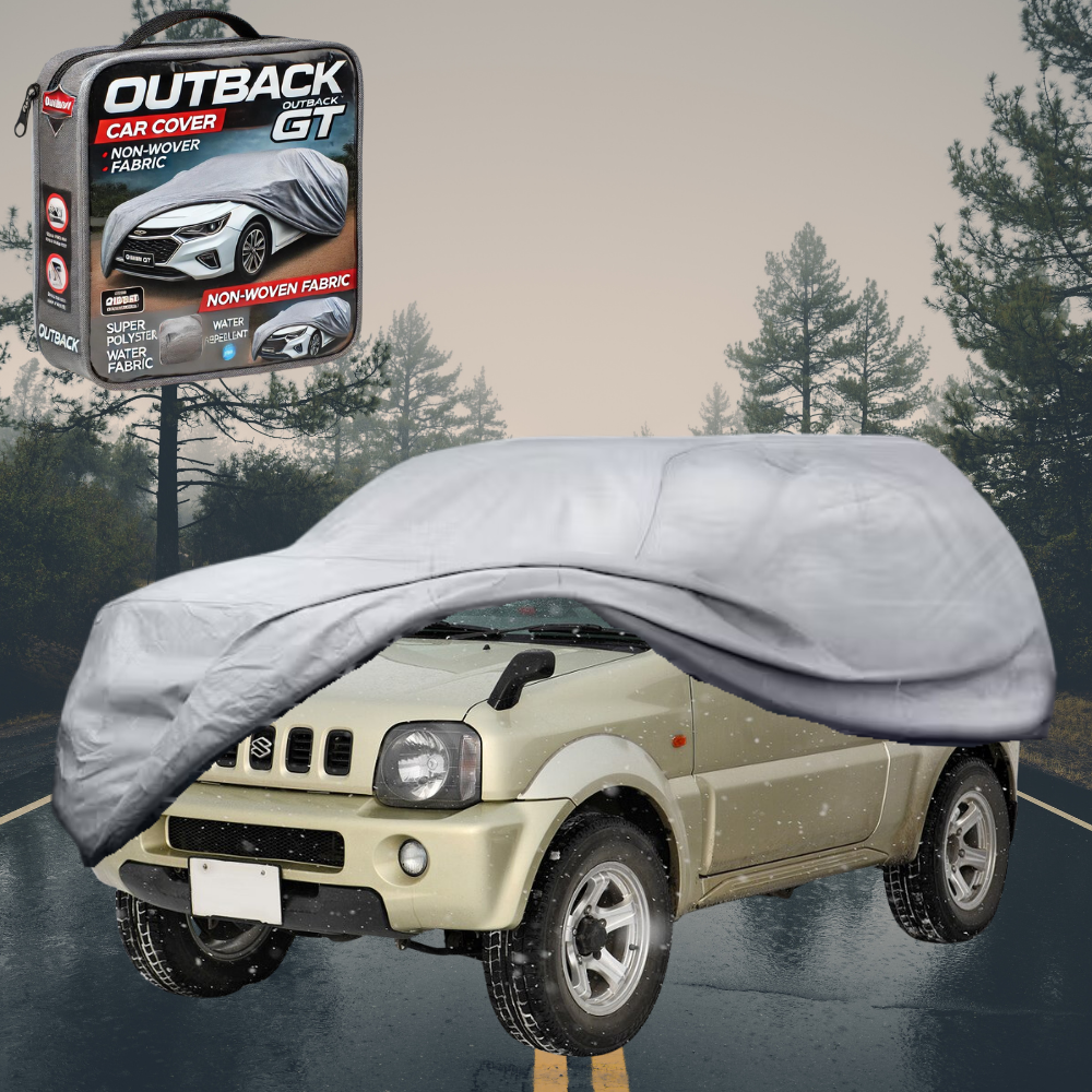 Silvershield Outdoor Car Cover for Suzuki Jimny 1981 - 1998 (SJ30/SJ40/JA/JB) LC - Grey