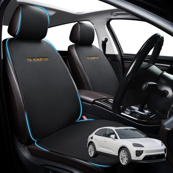 Car Front Seat Cushion Pad for Porsche Macan 2014 - 2023 95B - Pressure Relief - 27 x 26 x 10 cm