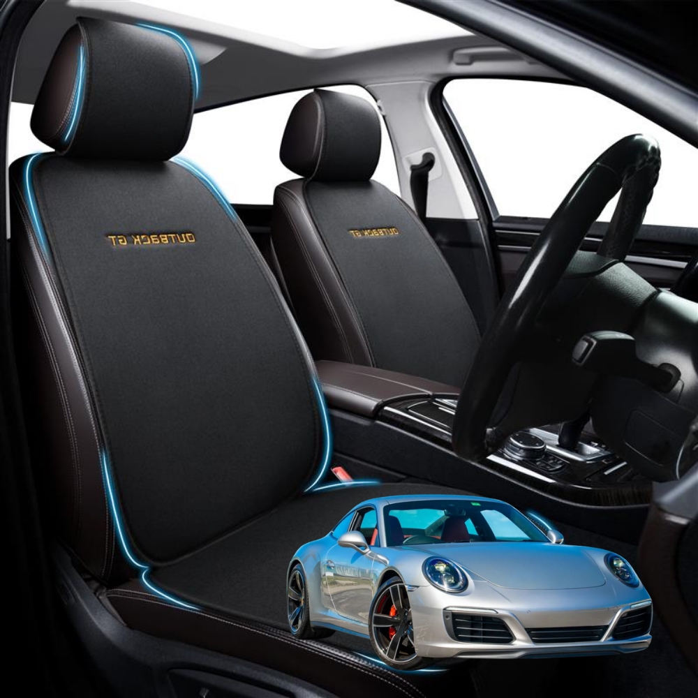 Car Front Seat Cushion Pad for Porsche 911 2019 - Current -992 - Pressure Relief - 27 x 26 x 10 cm