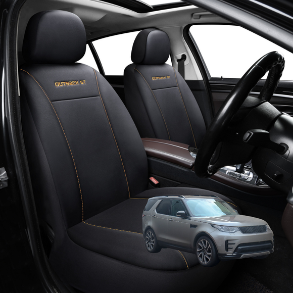 Car Front Seat Cover for Land Rover Discovery 2009 - 2017 (D4) - Black - 27 x 26 x 10 cm