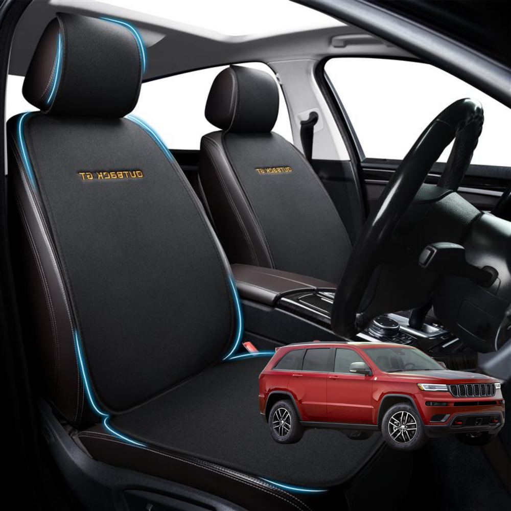 Car Front Seat Cushion Pad for Jeep Grand Cherokee L 2021 - Current (WL) - Pressure Relief - 27 x 26 x 10 cm