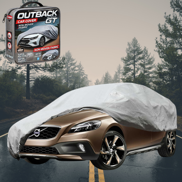 Silvershield Outdoor Car Cover for Volvo V40 2013 - 2019 - L - Grey