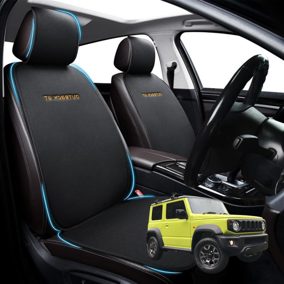 Car Front Sideless Seat Cushion for Suzuki Jimny XL Auto 2023 - Current (GLX) - Pressure Relief - 27 x 26 x 10 cm
