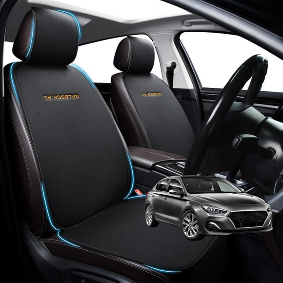 Car Front Seat Cushion Pad for Hyundai i30 2017 - Current (Sedan) - Pressure Relief - 27 x 26 x 10 cm