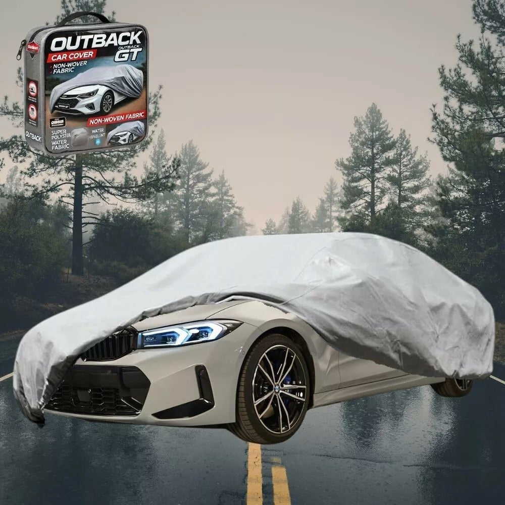 Silvershield Outdoor Car Cover for BMW 3 Series 2018 - Current (G20 G21) L - Grey