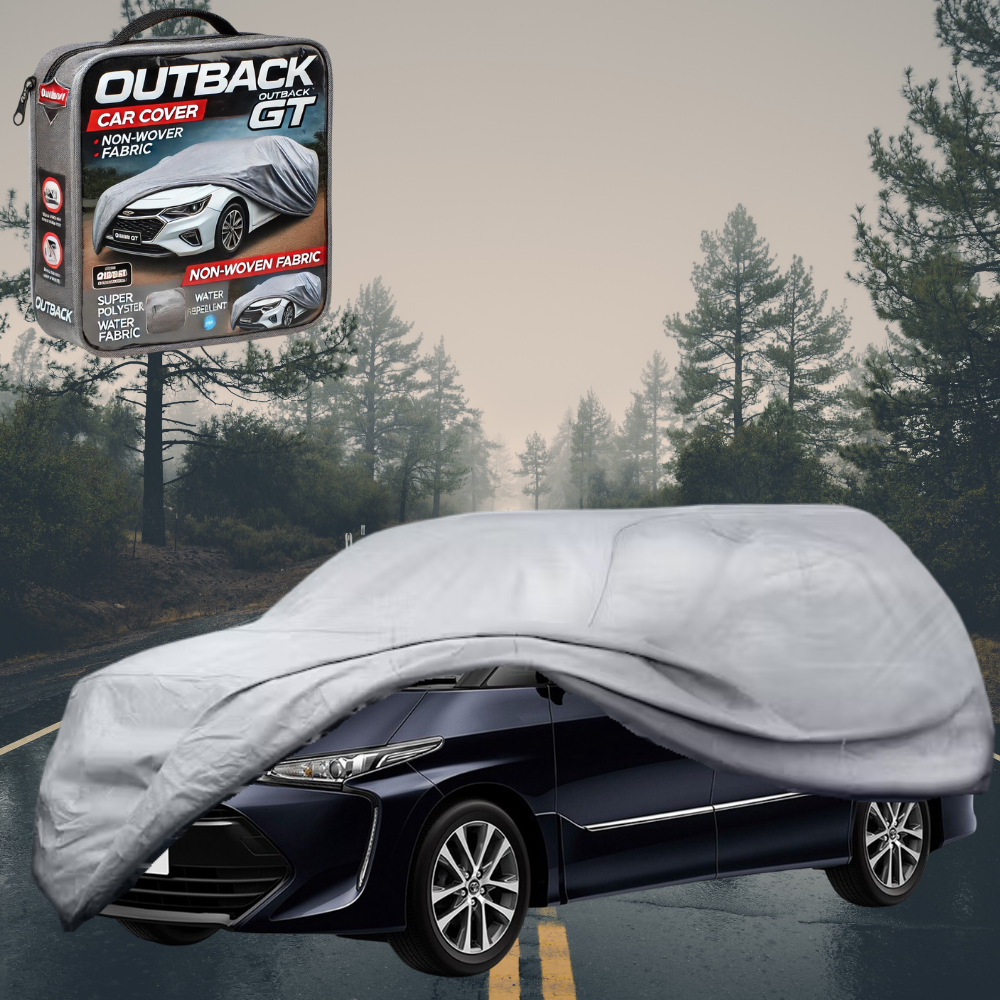 Silvershield Outdoor Car Cover for Toyota Tarago 2006 - 2020 (Estima) 7 Seater XL - Grey