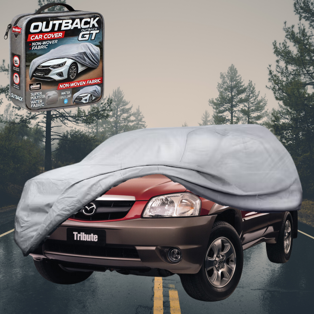 Silvershield Outdoor Car Cover for Mazda Tribute 2001 - 2008 LC - Grey