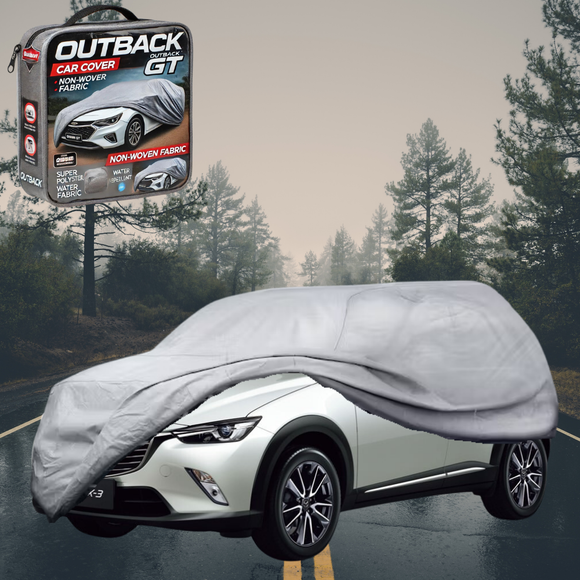 Silvershield Outdoor Car Cover for Mazda CX-3 2015 - Current DK L - Grey