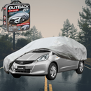 Silvershield Outdoor Car Cover for Honda Jazz 2002 - 2008 (GD/GE) L - Grey-1