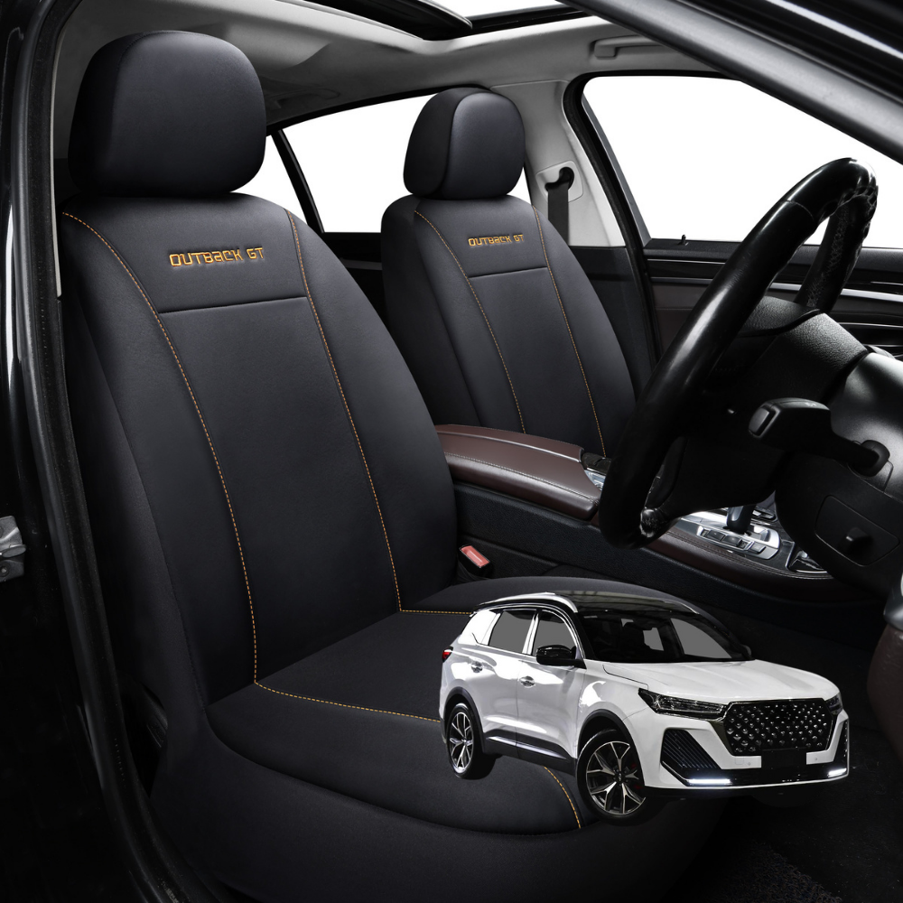 Car Front Seat Cover for Chery Tiggo 7 Pro 2023 - Current (T32) Elite, Urban, Ultimate - Black