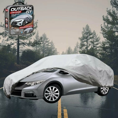 Silvershield Outdoor Car Cover for Honda Civic 2012 - 2016 (Hatch, 9th Gen) - L - Grey