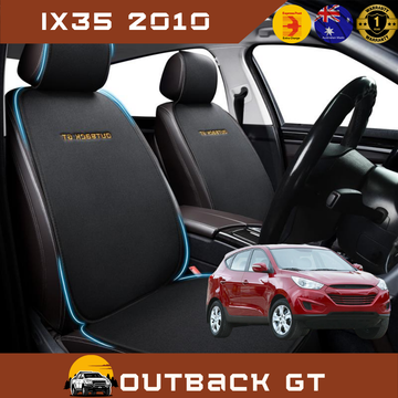 Car Front Sideless Seat Cushion for Hyundai iX35 2010 - 2015 (LM) - Pressure Relief - 27 x 26 x 10 cm