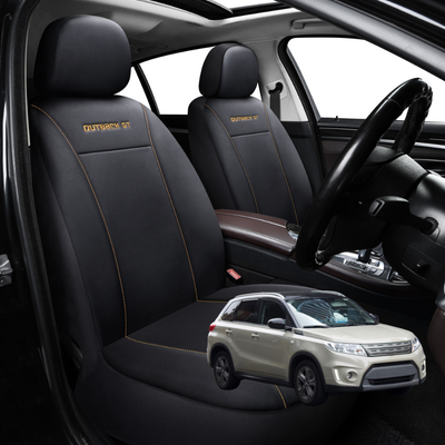 Car Front Seat Cover for Suzuki Vitara 2015 - Current (LY) - Black - 27 x 26 x 10 cm