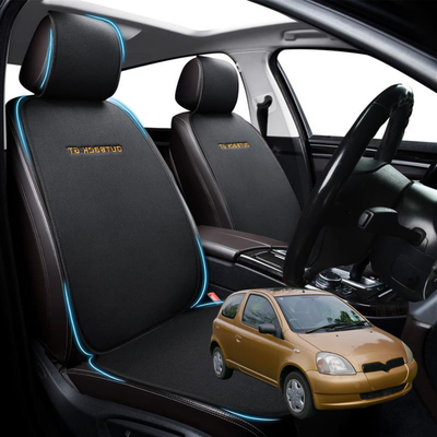 Car Front Seat Cushion Pad for Toyota Yaris 1999 - 2005 (Echo, Platz, XP10/XP20) - Pressure Relief - 27 x 26 x 10 cm