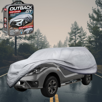 Silvershield Outdoor Car Cover for Mazda BT-50 Dual Cab 2020 - 2024 (TF) - XL - Grey