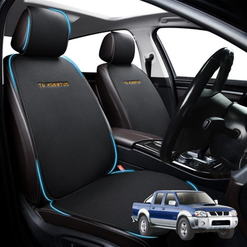 Car Front Sideless Seat Cushion for Nissan Navara Dual Cab 1997 - 2018 (DX/D22 STR) - Pressure Relief - 27 x 26 x 10 cm