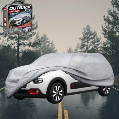 Silvershield Outdoor Car Cover for Citroen C3 2016 - Current (SX SY) L - Grey
