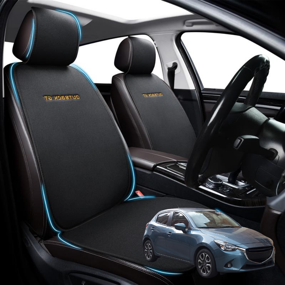 Car Front Seat Cushion Pad for Mazda 2 2014 - Current DL, DJ - Pressure Relief - 27 x 26 x 10 cm