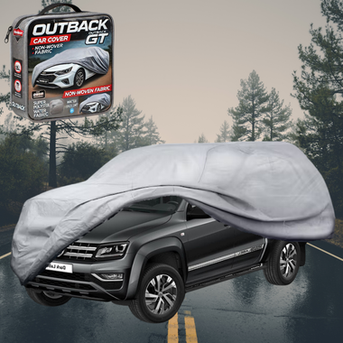 Silvershield Outdoor Car Cover for VolksWagen Amarok Dual Cab 2010 - 2022 2H, 2H Facelift - XL - Grey