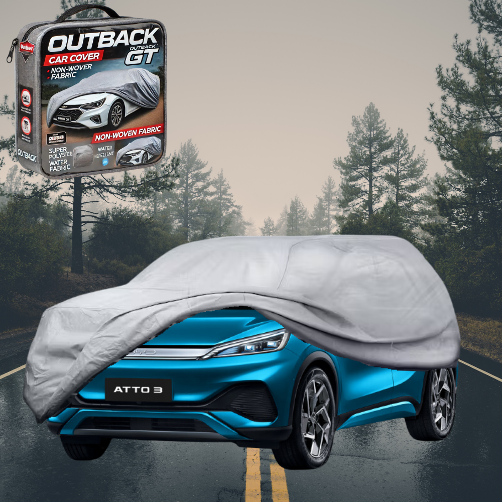 Silver Shield Outdoor Car Cover for BYD Atto 3 2022 - Current LC - Grey