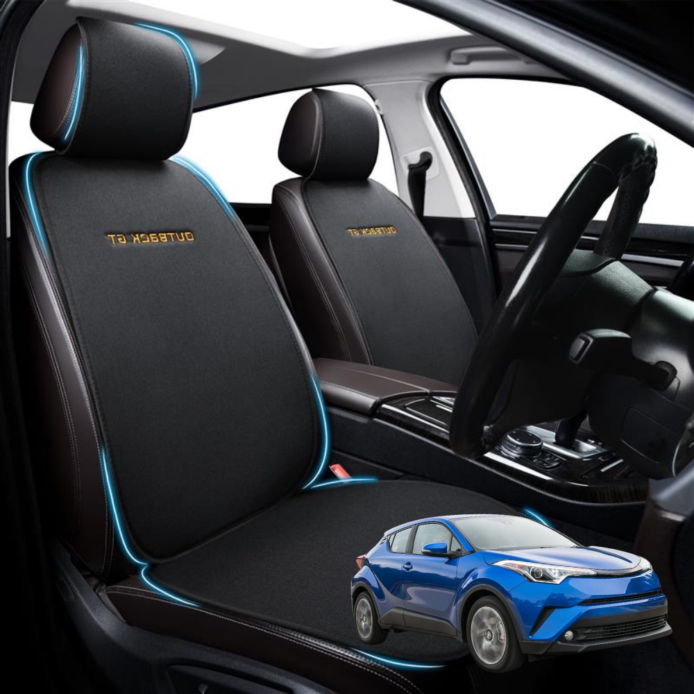 Car Front Seat Cushion Pad for Toyota C-HR 2017 - 2023 AX10, AX50, Facelift - Pressure Relief - 27 x 26 x 10 cm