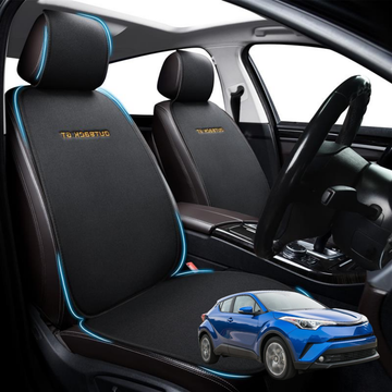 Car Front Sideless Seat Cushion for Toyota C-HR 2017 - 2023 AX10, AX50, Facelift - Pressure Relief - 27 x 26 x 10 cm