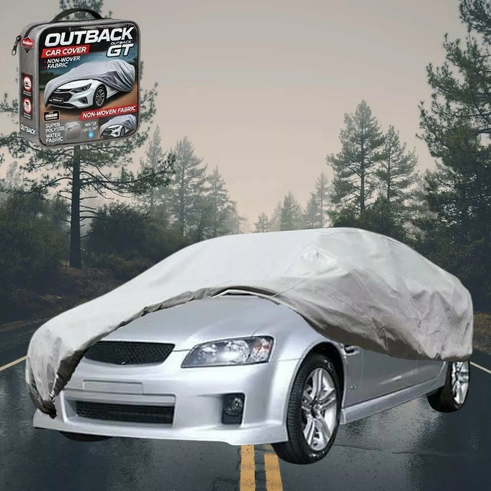 Silver Shield Outdoor Car Cover for Holden Commodore 2007 - 2013 (VE) L - Grey