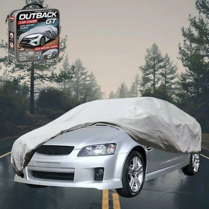 Silvershield Outdoor Car Cover for Holden Commodore 2007 - 2013 (VE) L - Grey