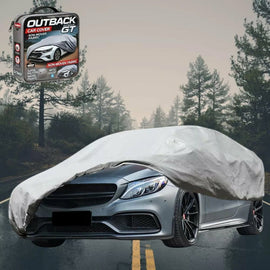 Silvershield Outdoor Car Cover for Mercedes-Benz C-class 2015 - 2021 Coupe/Cabriolet (W205) L - Grey