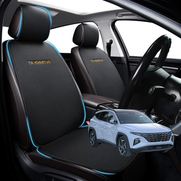 Car Front Sideless Seat Cushion for Hyundai Tucson 2021 - Current (NX4) - Pressure Relief - 27 x 26 x 10 cm