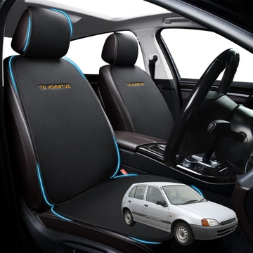 Car Front Sideless Seat Cushion for Toyota Starlet 1996 - 1999 (P90) - Pressure Relief - 27 x 26 x 10 cm