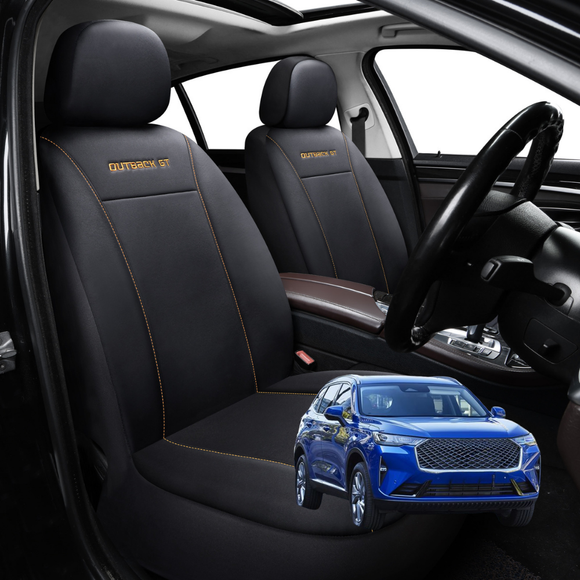 Car Front Seat Cover for GWM Haval H6 2017 - 2020 - Black - 27 x 26 x 10 cm