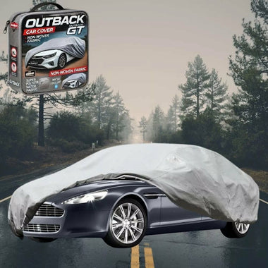 Silvershield Outdoor Car Cover for Aston Martin V8 Rapide 2010 - 2020 - L - Grey