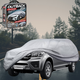 Silvershield Outdoor Car Cover for GWM Haval Steed Dual Cab 2017 - 2022 (Wingle 6) - XL - Grey