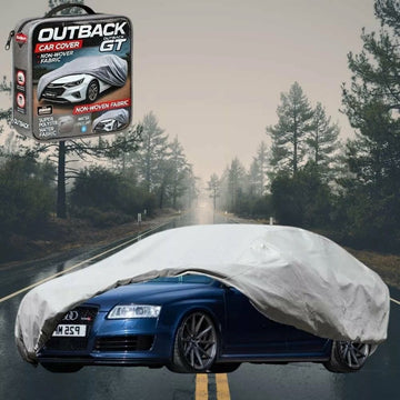 Silvershield Outdoor Car Cover for Audi A6 S6 RS6 2004 - 2011 (C6) - XXL - Grey
